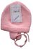Bimbo Collection Baby Ribbed Beanie Wool Hat- Pink
