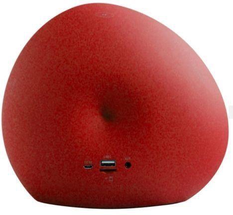 Generic WM-1800 Touch Mini Speaker Portable Active Mini Music Player -Red
