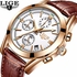 LIGE LIGE Watch Men Sport Quartz Fashion Leather Clock Mens Watches Top Brand Luxury Waterproof Business Watch Man Relogio Masculino 9839