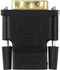 Gold plated hdmi female to dvi-d male video adaptor-black