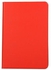 غطاء حماية واق من البولي يوريثان الحراري بملمس الربيع يناسب جميع أجهزة آي باد ميني 1/ 2/ 3 أحمر