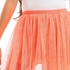 aZeeZ Kids Neon Orange Mini Tulle Tutu Skirt - NeonOrange