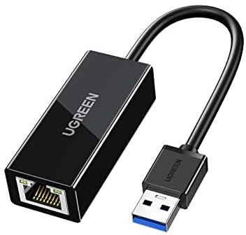 UGREEN USB 3.0 Ethernet Adapter USB to RJ45 Network 1000Mbps Gigabit LAN Ethernet Internet Adapter Compatible with MacBook, PC, Switch, Surface, Chromebook, Windows 11/10/8.1/8/7, MAC OS, IOS, Linux