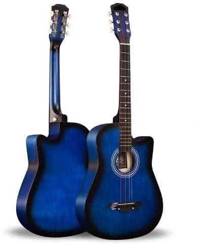 Acoustic Box Guitar- Blue