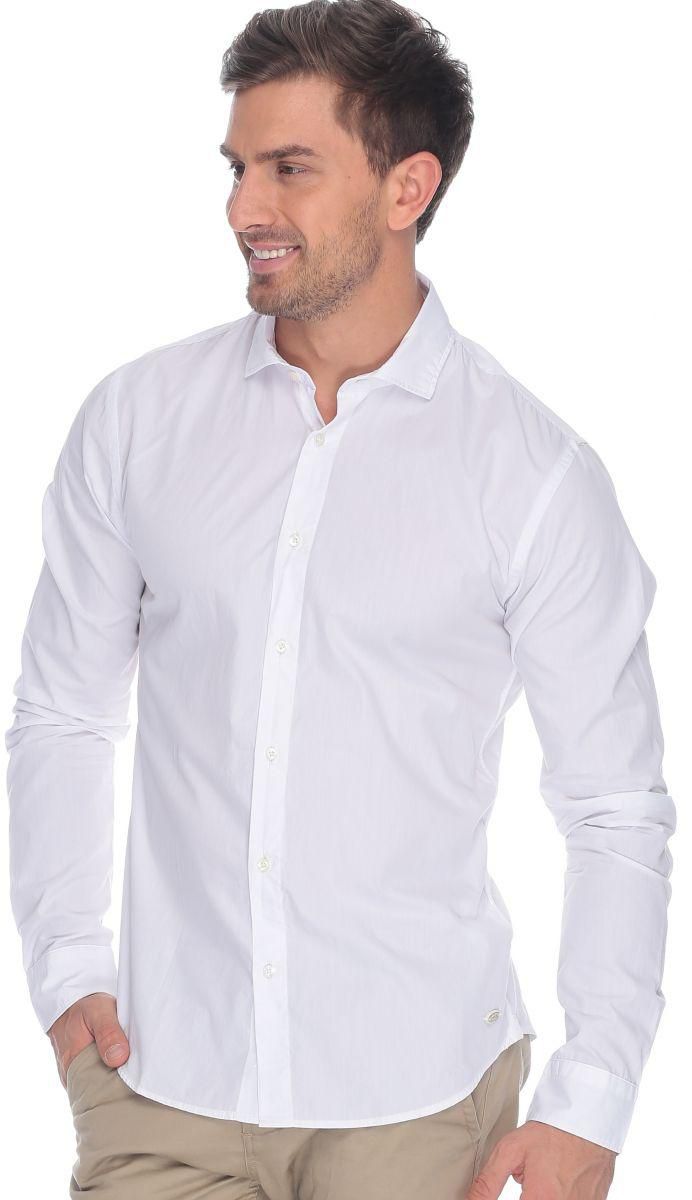 Scotch & Soda 130705-16-SSMM-D20 Long Sleeve Shirt for Men - L, White