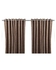 209 Chenille Black Out Curtain - Light Brown - 2 Pcs