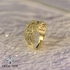 3Diamonds Butterfly Women's Butterfly Ring, Gold Plated,High Quality With Zircon