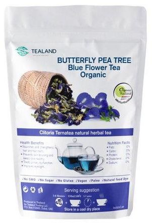 Blue Natural Herbal Butterfly Pea Thai Orchid Flower Tea