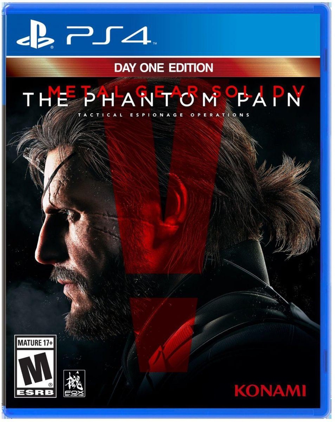 PS4 Metal Gear Solid V 5 The Phantom Pain Day 1 Edition-R1