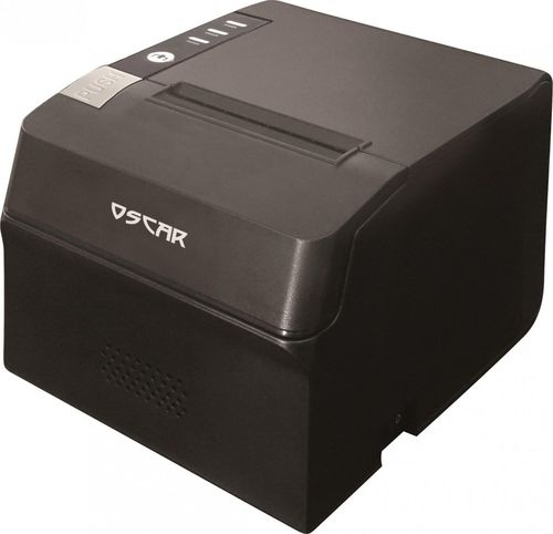 Oscar POS88C 80mm Thermal Bill POS Receipt Printer USB with Auto-Cutter & Kitchen Beep, ESC/POS Support - Black | MRPOSC87600UB