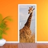 3D Wall Sticker Door Giraffe