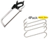 Butcher Hand Saw With Stainless Steel Blade +FREE 4PCS HOOKS