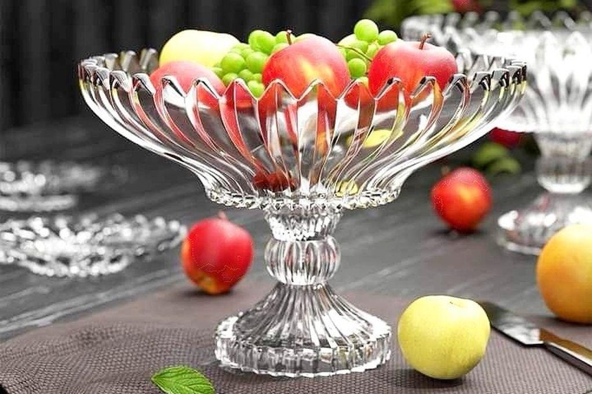 Glass Fruit Plate
