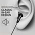 Blue Spectrum BL-01 Universal Stereo Dynamic In-Ear Earphones - White