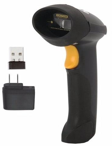 Santa Wireless USB Automatic Laser Barcode Scanner + Rechargeable Handheld Bar-code Reader