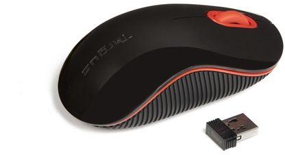 Targus Wireless Optical Mouse, Black and Red [AMW5021EU]