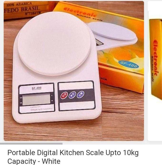 Portable Digital Kitchen Scale Upto 10kg Capacity