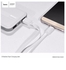 Hoco X5 BAMBOO Type C USB Charging & Data Sync Cable - 1M - White