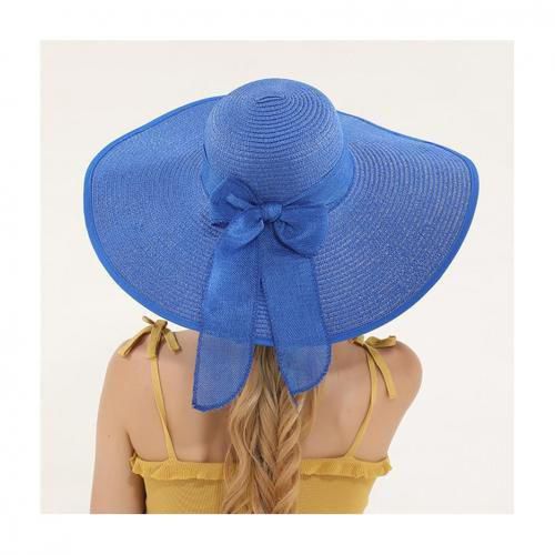 Fashion Sun Hats Beach Hats Straw Hats For Women Blue