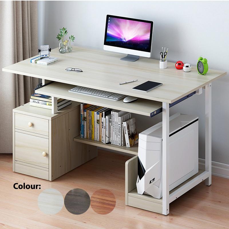 Gdeal Student Desktop Office Elegant Study Work Computer Desk (3 Colors)