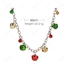 Christmas Colorful Bell Choker Necklace