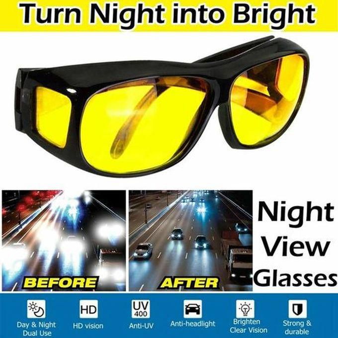 2PCS Anti-Glare Night Vision Glasses