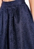 Jacquard Box Pleat Skirt
