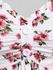 Plus Size Floral Faux Pearl Lace Decor Frilled Asymmetrical Tank Top - M | Us 10