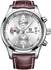 Binger Mens Fashion Business Casual Multifunction Quartz Wrist Watch Leather Band - Brown B-9202M-1