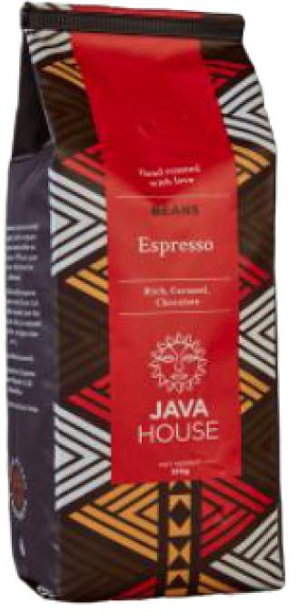 JAVA HOUSE ESPRESSO COFFEE BEANS 375G