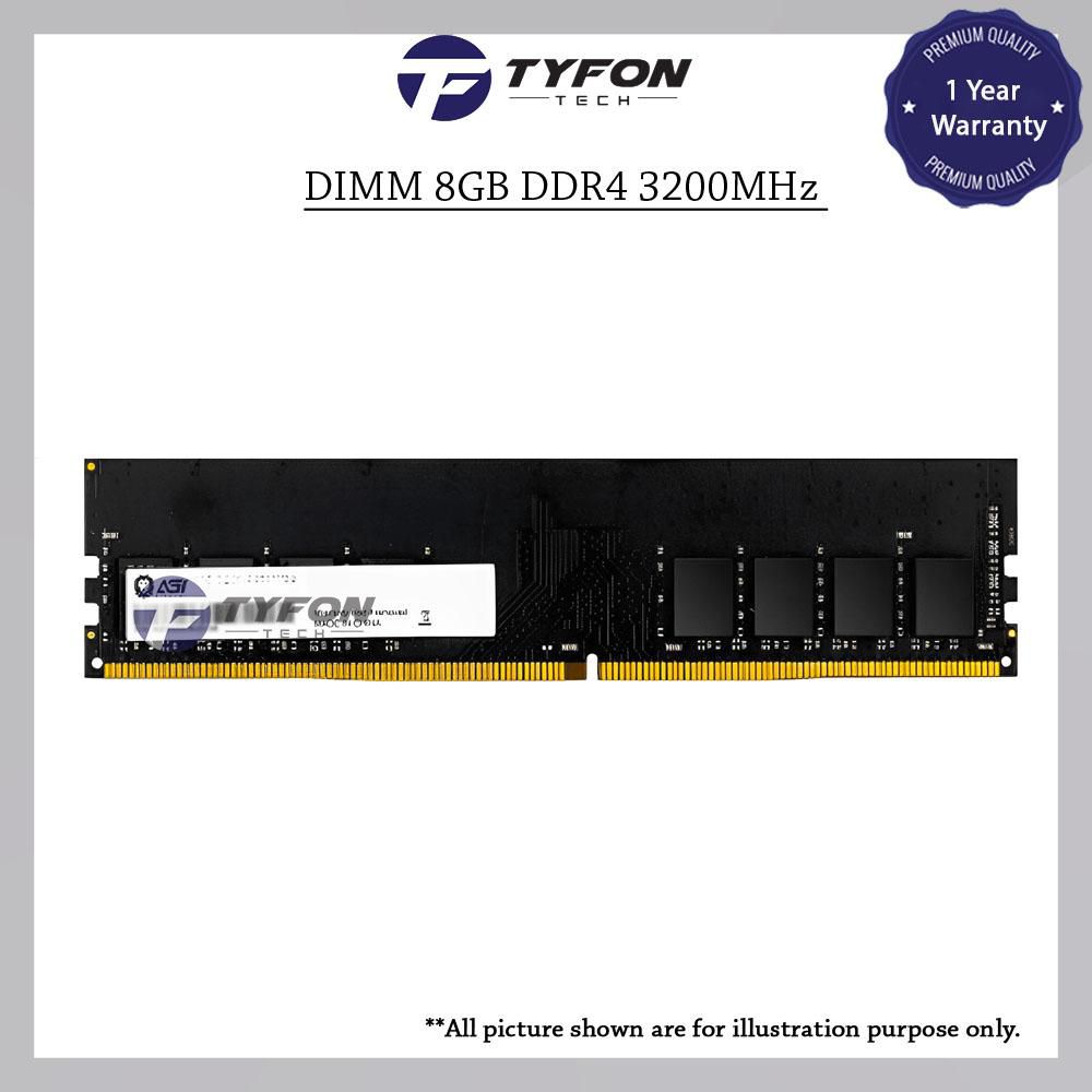 AGI DIMM 8GB DDR4 3200MHz PC4-25600 Desktop PC RAM