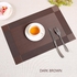 European Style PVC Waterproof Kitchen Dining Table Mat (3 Colors)