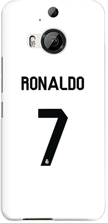Stylizedd HTC One M9 Plus Slim Snap Case Cover Matte Finish - Ronaldo Real Jersey
