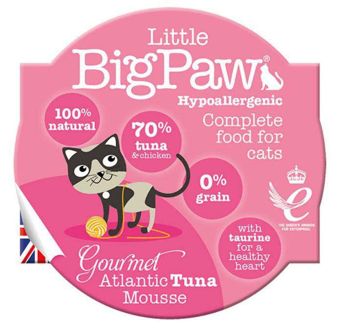 Little Big Paw Cat Wet Food Gourmet Tuna Mousse
