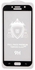 لاصقة حماية للشاشة من الزجاج المقوى لهاتف سامسونج جالاكسي A7 (2017) أسود / شفاف