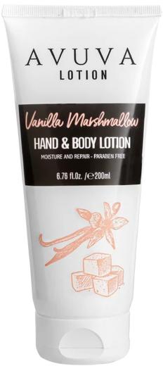 Avuva Hand & Body Lotion VANILLA MARSHMALLOW  200ml