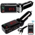eWINNER Mini Bluetooth Car Kit MP3 Player with Hands-Free FM Transmitter SD USB Charger for iPhone Samsung