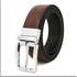 Black-Brown Reversible Men Leather Belt