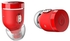 Crazybaby Air NanoTrue Wireless Bluetooth Headset, Red