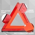 CARTMAN Foldable Warning Triangle Emergency Warning Triangle Reflector Safety Triangle Kit, Pack of 3, with Storage Case