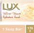 Lux soap bar velvet touch 170 g &times; 6