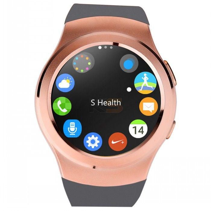 NO.1 G3 MTK2502 Bluetooth 4.0 Smart Watch SIM GPRS Heart Rate Monitor-Gold