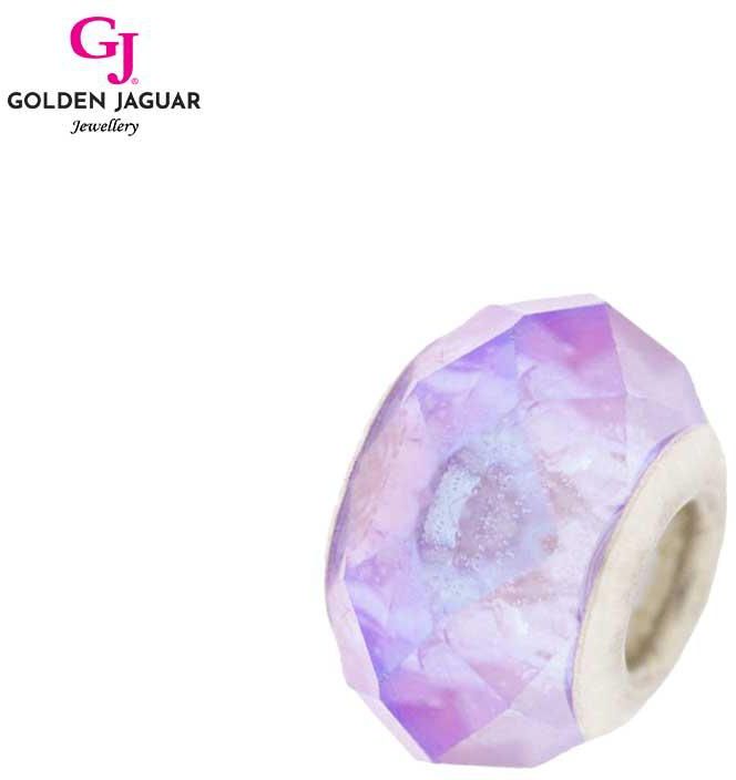 GJ Jewellery Emas Korea PDR - Charm Crystal Lavender (Purple)