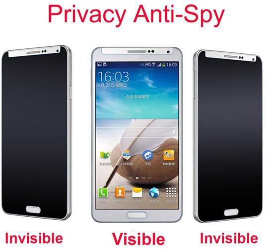 Bdotcom Privacy Anti Spy Premium Tempered Glass Screen Protector for Oppo F5