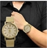 HONHX Fashion Womens Classic Gold Quartz Stainless Steel Wrist Watch YE