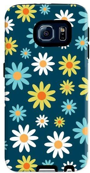 Stylizedd Samsung Galaxy S6 Premium Dual Layer Tough Case Cover Gloss Finish - Pick a daisy