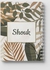 Spiral Notebook for School or Business Note Taking with 60 Sheets English Name Shouk Brown/Grey/Black
