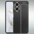 Huawei Nova 10 SE, Carbon Fiber Litchi Pattern Case, Anti-Slip Case, Slim Shock Absorption Cover - Black