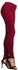 Red Skinny Trousers Pant For Women