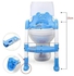 Portable Toilet Training Ladder And Seat Blue